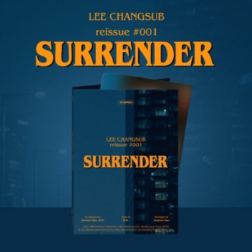 Lee Changsub Album - reissue 001 SURRENDER (Platform Ver.)