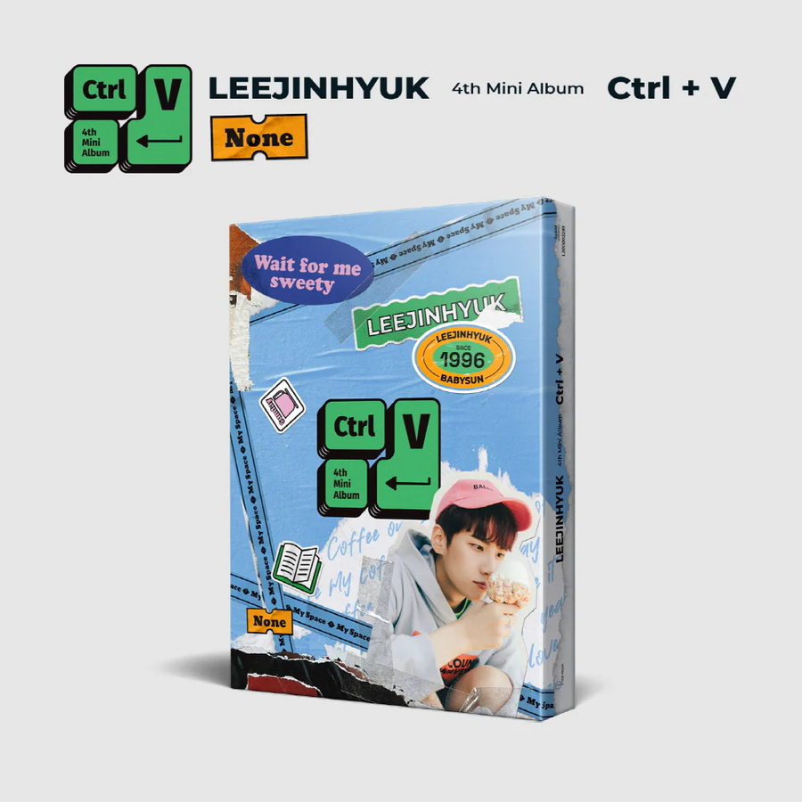 Lee Jin Hyuk 4th Mini Album - Ctrl+V