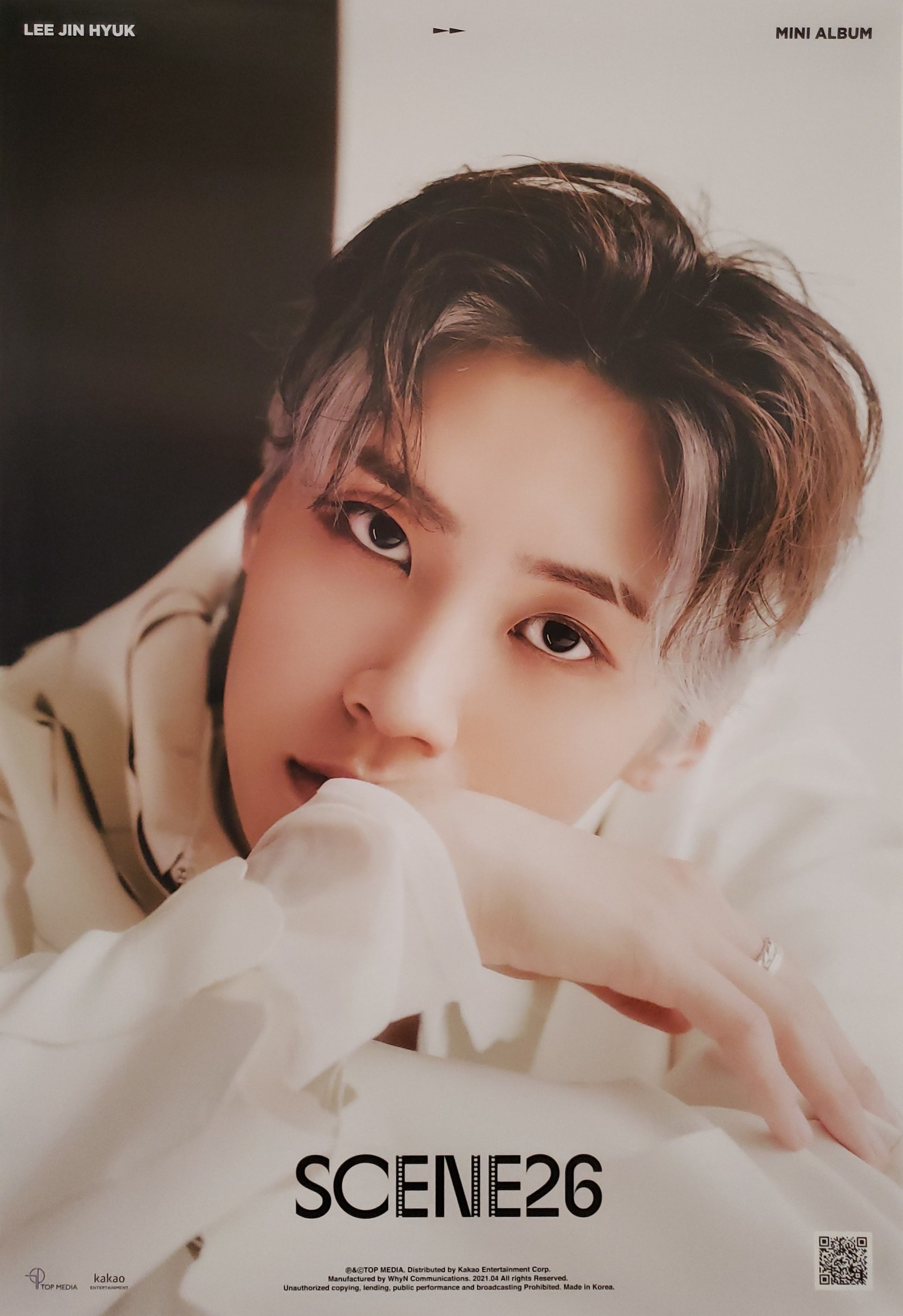 LEE JIN HYUK 3rd Mini Album SCENE26 Official Poster - Reel Version