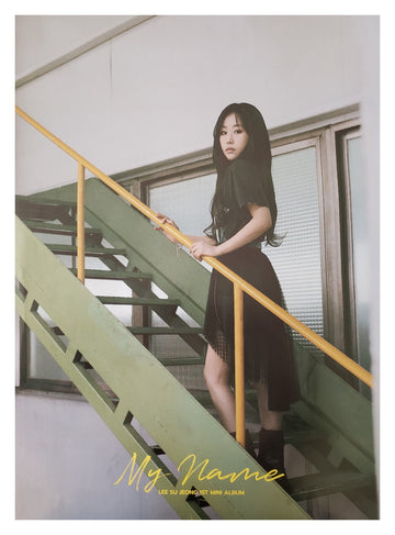 Lee Su Jeong 1st Mini Album My Name Official Poster - Photo Concept 1