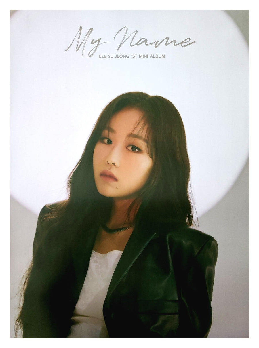 Lee Su Jeong 1st Mini Album My Name Official Poster - Photo Concept 2