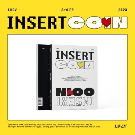 Lucy 3rd EP Album - Insert Coin