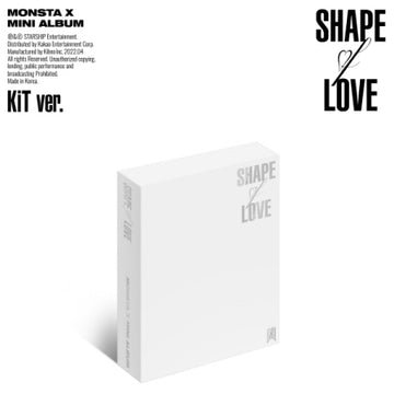 Monsta X 11th Mini Album - Shape Of Love Air-Kit