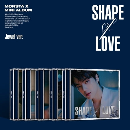 Monsta X 11th Mini Album - Shape of Love (Jewel Case Ver.)