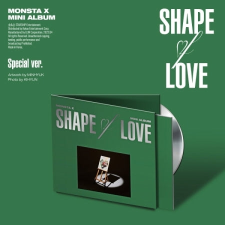 Monsta X 11th Mini Album - Shape of Love (Special Ver.)