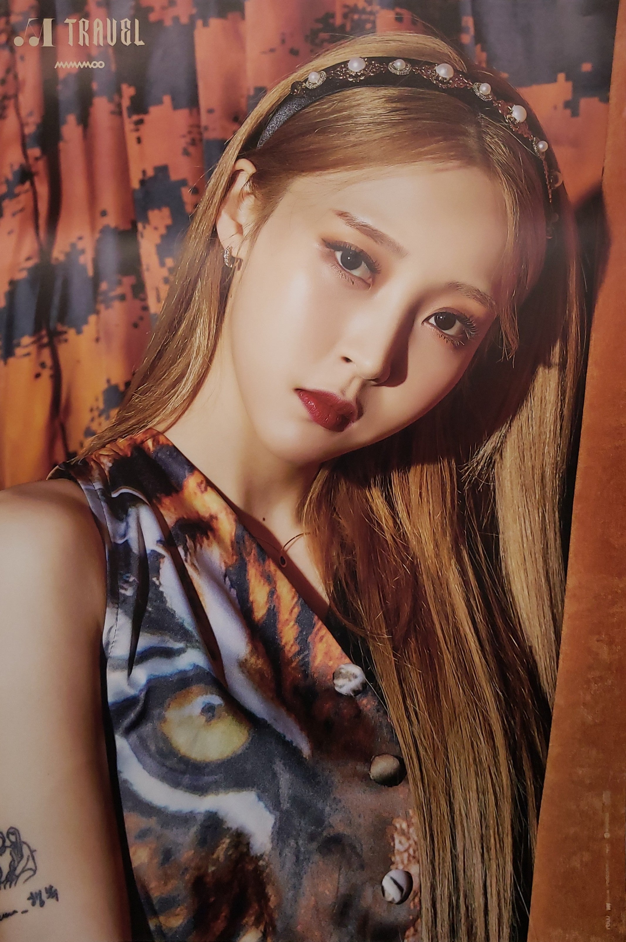 MAMAMOO 10th Mini Album TRAVEL Official Poster - Photo Concept Moonbyu