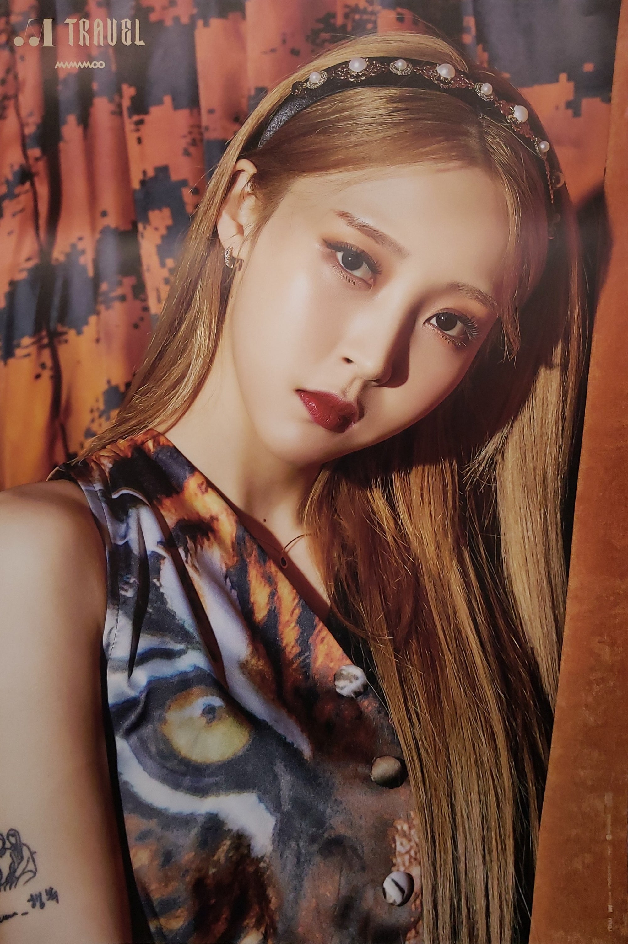 MAMAMOO 10th Mini Album TRAVEL Official Poster - Photo Concept Moonbyul