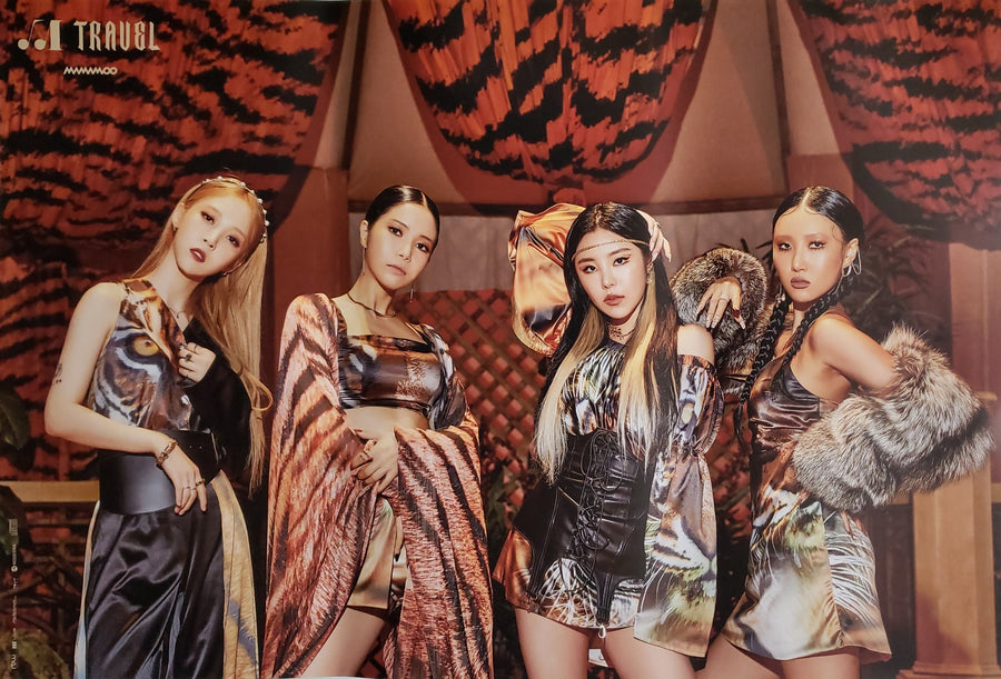 MAMAMOO 10th Mini Album TRAVEL Official Poster - Photo Concept Group 2