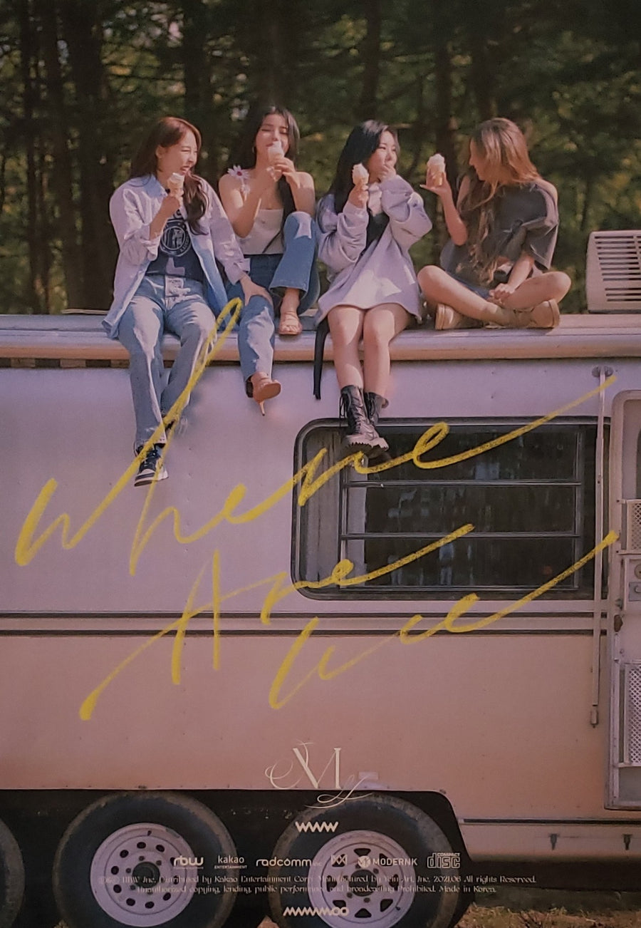 MAMAMOO 11TH MINI ALBUM WAW Official Poster - Photo Concept 3