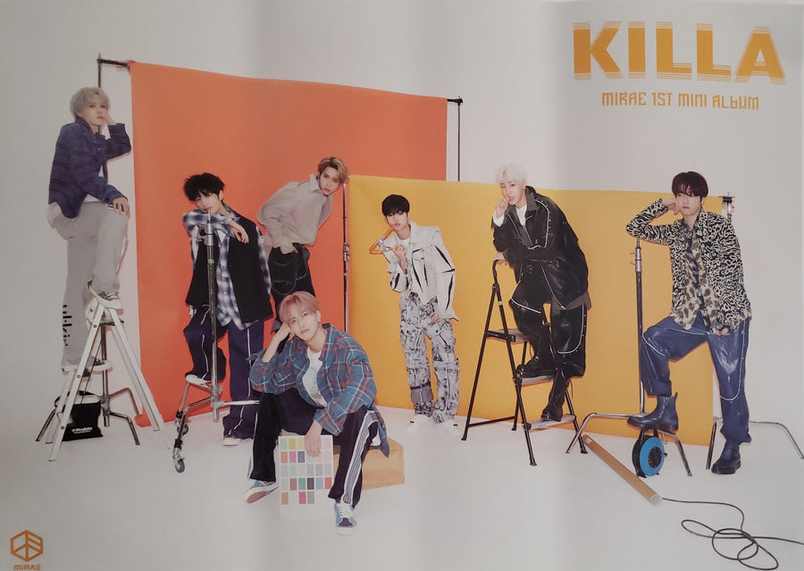 MIRAE 1st Mini Album KILLA Official Poster - Photo Concept Sonyun