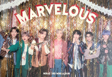 Mirae 3rd Mini Album Marvelous Official Poster - Photo Concept Party