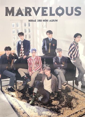 Mirae 3rd Mini Album Marvelous Official Poster - Photo Concept Academy