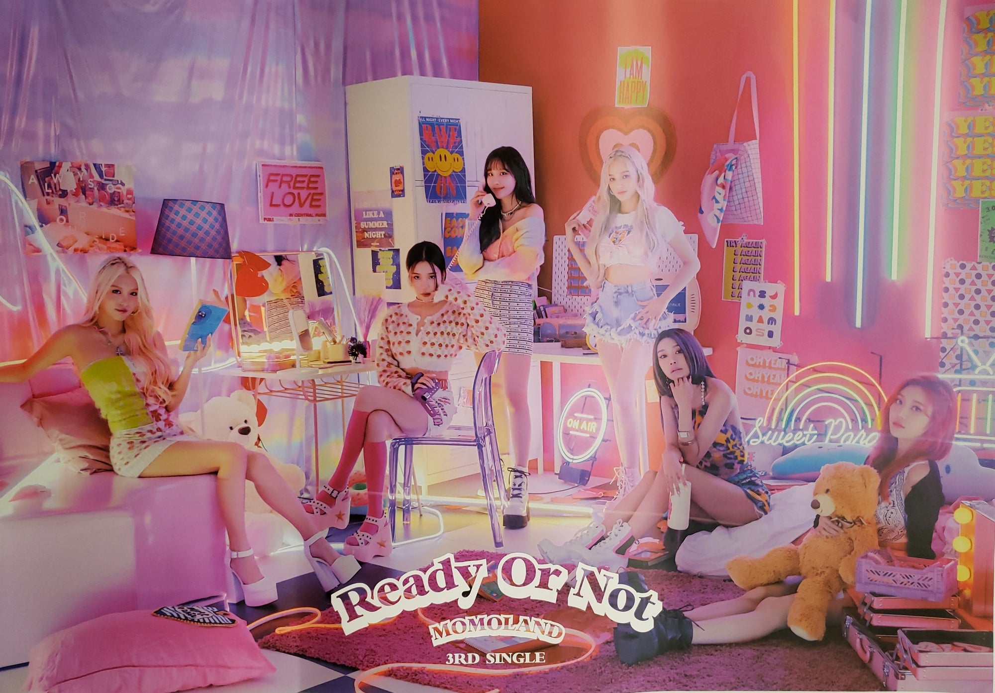 MOMOLAND 3rd Single Album Ready Or Not Official Poster - Photo Concept 1