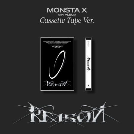 Monsta X 12th Mini Album - Reason (Cassette Tape Ver.)