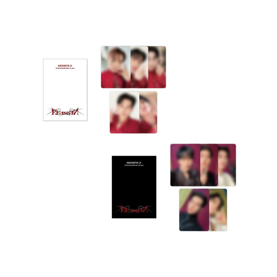 Monsta X Reason Official Merchandise - Photocard Set