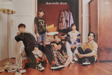 N.FLYING 1ST ALBUM MAN ON THE MOON Official Poster - Inside Version