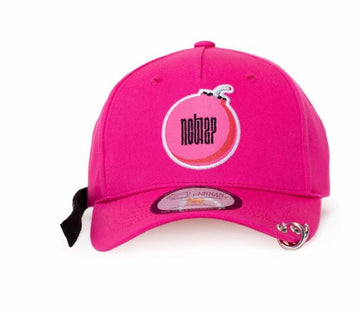 NCT 127 SM Official Cherry Bomb Dad Hat with Long Strap and Rings