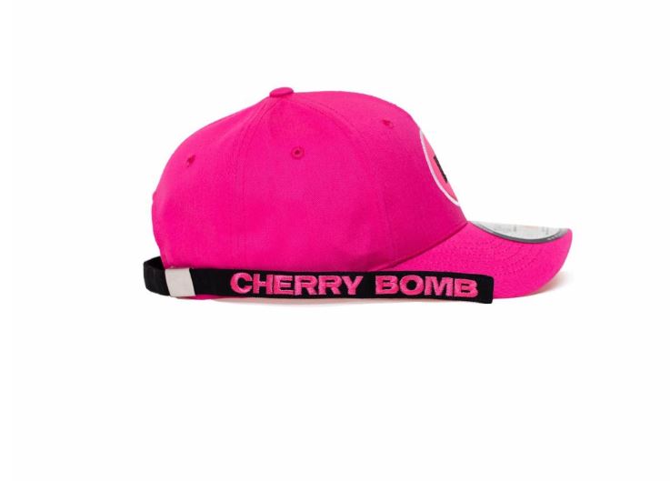 NCT 127 SM Official Cherry Bomb Dad Hat with Long Strap and Rings