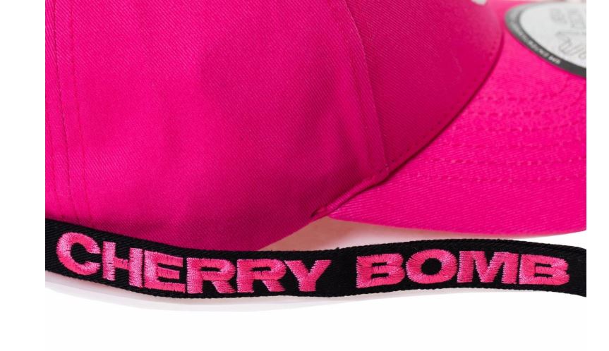 NCT 127 SM Official Cherry Bomb Dad Hat with Long Strap and Rings