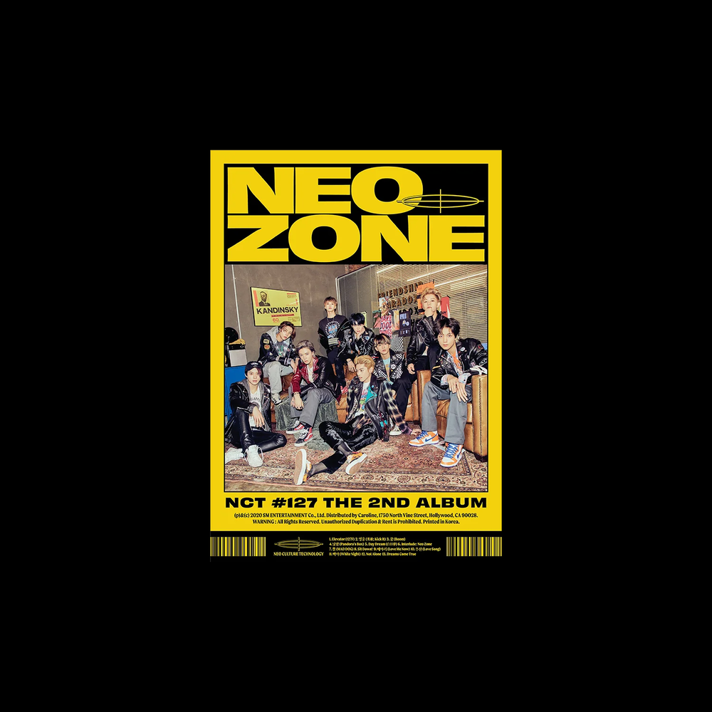 NCT 127 2nd Album - NCT #127 Neo Zone – Choice Music LA NCT 127 2nd Album - NCT #127 Neo Zone – Choice Music LA