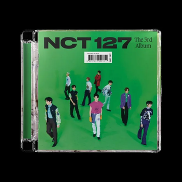 NCT 127 3rd Album - Sticker (Jewel Case Version) (Korean Version)