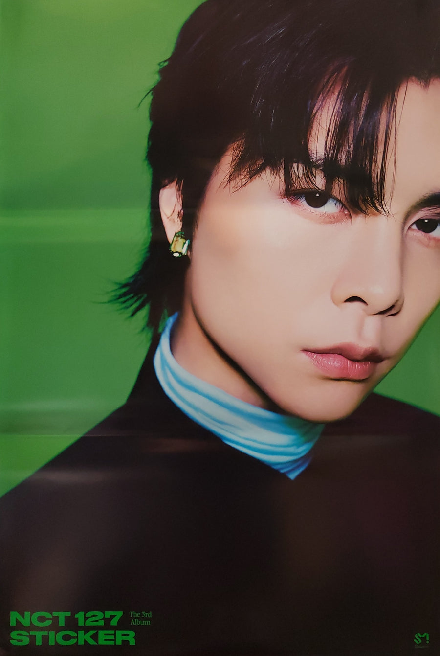 NCT 127 3rd Album Sticker (Jewel Case) Official Poster - Photo Concept Johnny