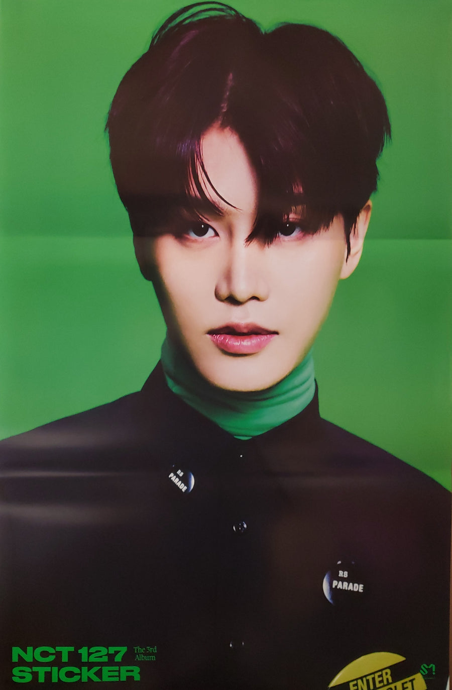 NCT 127 3rd Album Sticker (Jewel Case) Official Poster - Photo Concept Taeil
