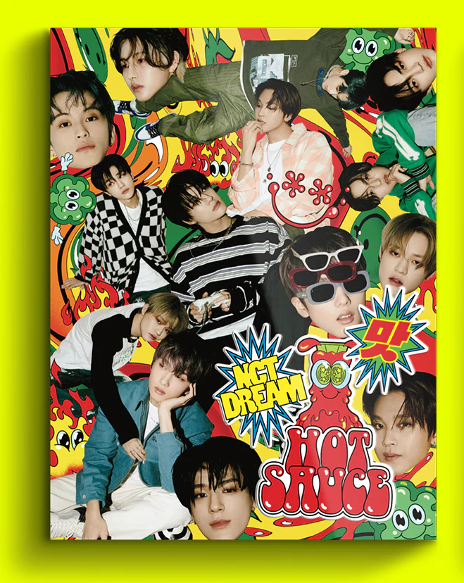 NCT Dream 1st Album - Hot Sauce (Photo Book Ver.)