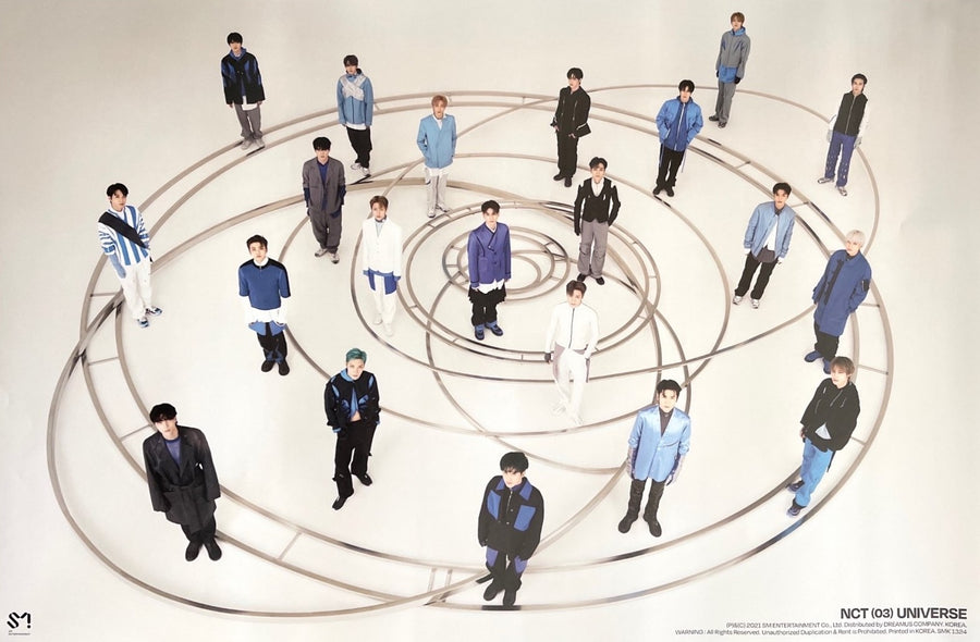 NCT 3rd Album Universe Official Poster - Photo Concept 1