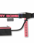 NCT 127 SM Official "Cherry Bomb" Fanny Pack with Card Wallet & Keychain