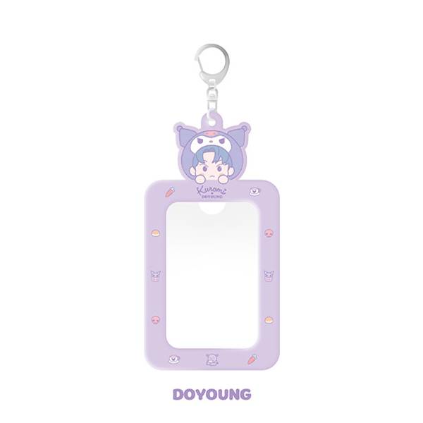 NCT x SANRIO Characters - Photocard Holder Keyring + Photocard Set