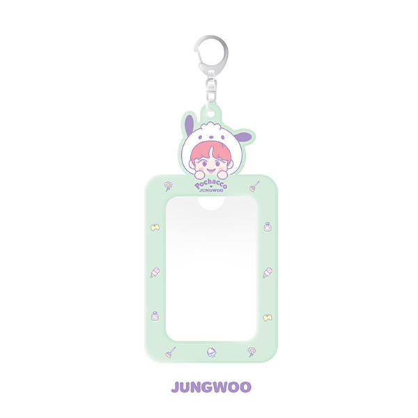 NCT x SANRIO Characters - Photocard Holder Keyring + Photocard Set