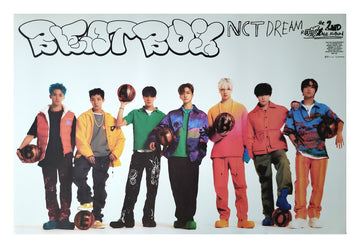 NCT Dream 2nd Album Repackage Beatbox (Photobook Ver.) Official Poster - Photo Concept New School