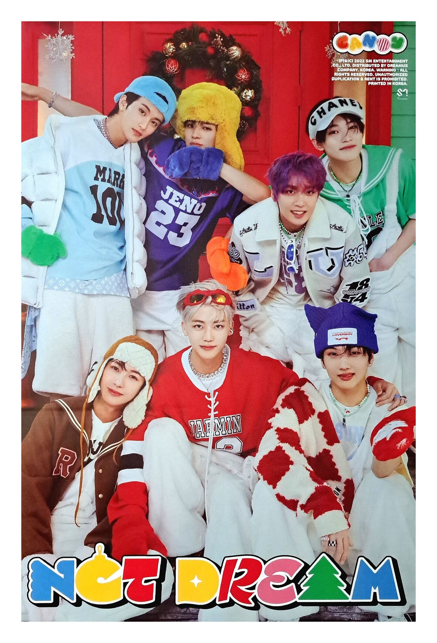 NCT Dream Winter Special Mini Album - Candy (Digipack Ver.) Official Poster - Photo Concept 1