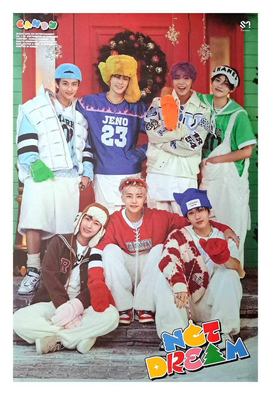 NCT Dream Winter Special Mini Album Candy (Photobook Ver.) Official Poster - Photo Concept 1