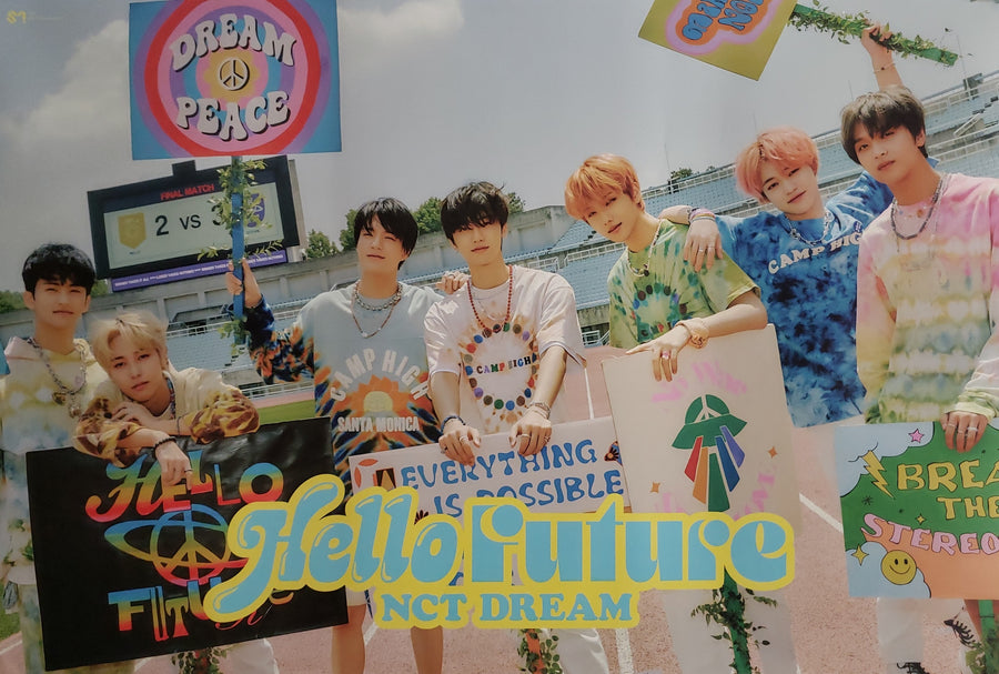 NCT DREAM 1ST REPACKAGE ALBUM HELLO FUTURE (PHOTOBOOK VER) Official Poster - Photo Concept 1
