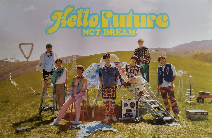NCT DREAM 1ST REPACKAGE ALBUM HELLO FUTURE (PHOTOBOOK VER) Official Poster - Photo Concept 2