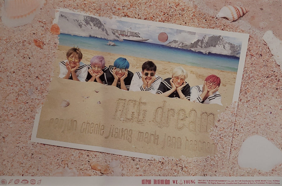 NCT DREAM 1ST MINI ALBUM WE YOUNG Official Poster - Photo Concept