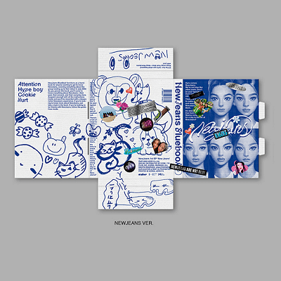 NewJeans 1st EP Album - New Jeans (Bluebook Ver.) – Choice Music LA