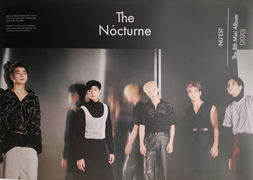 NU'EST 8th Mini Album The Nocturne Official Poster - Photo Concept Group