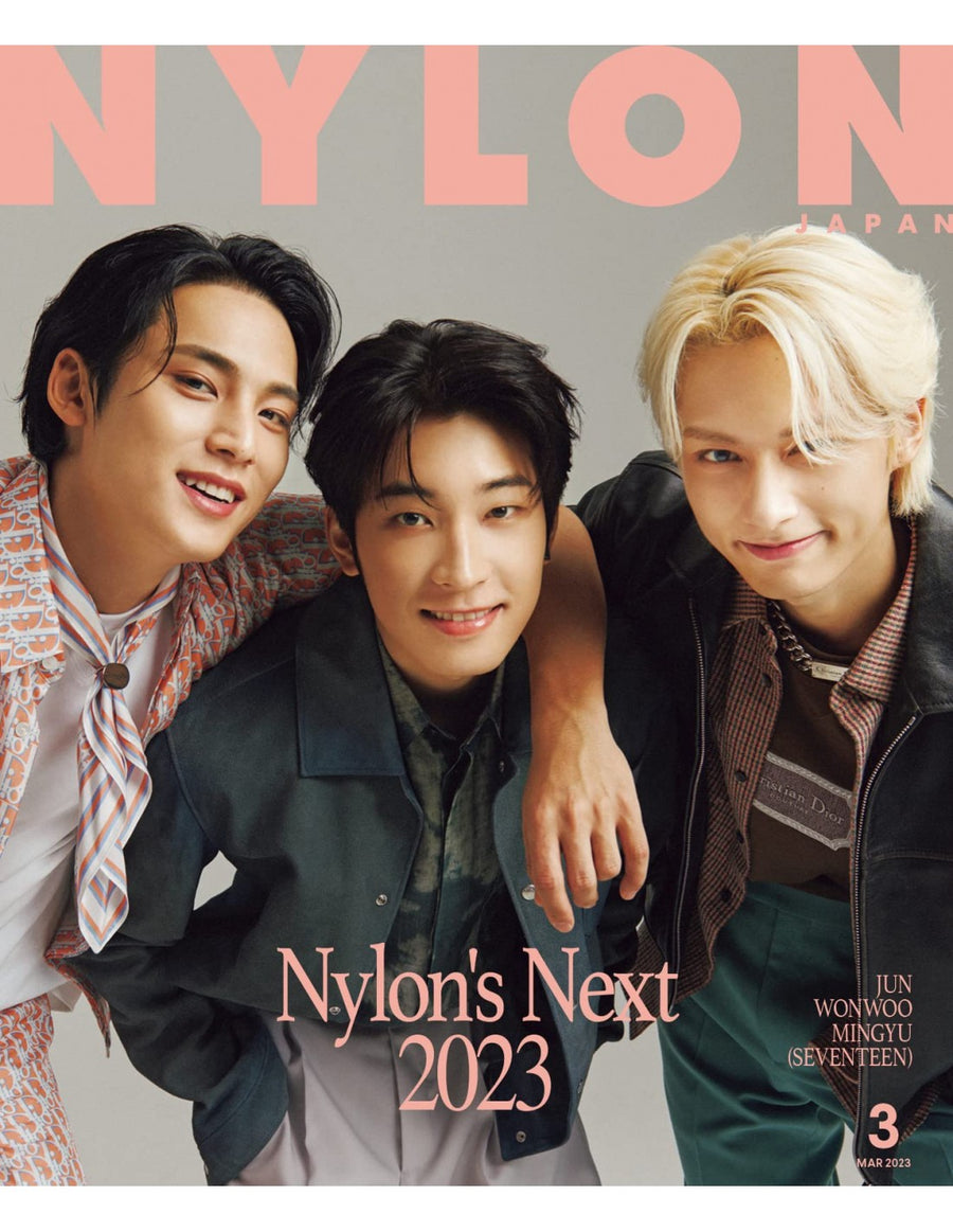 Nylon Japan Magazine 2023-03 [Cover : Seventeen]
