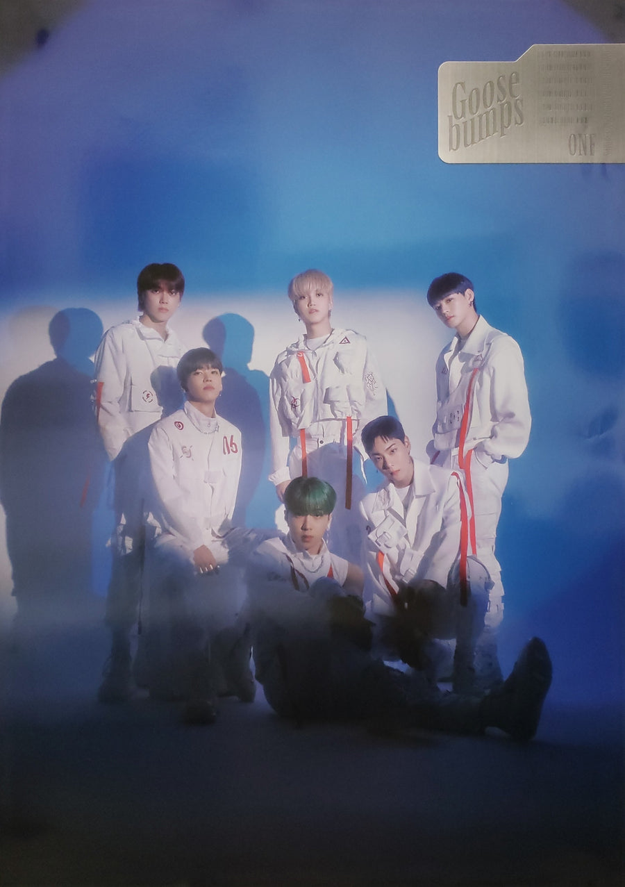 ONF 6th Mini Album Goosebumps Official Poster - Photo Concept Dahila