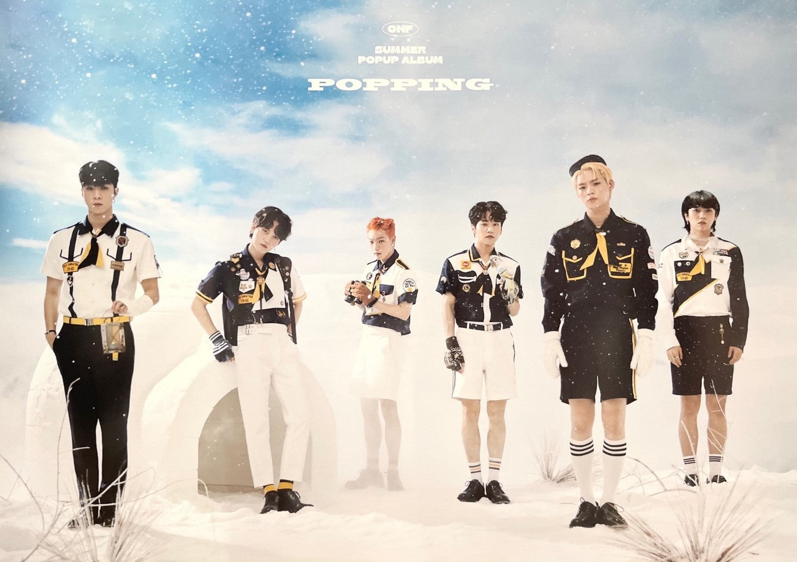 ONF Summer Popup Album Popping Official Poster - Photo Concept 38&#39;C