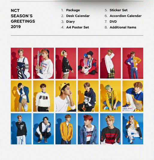 [Limited Stock] NCT 2019 Season&#39;s Greetings