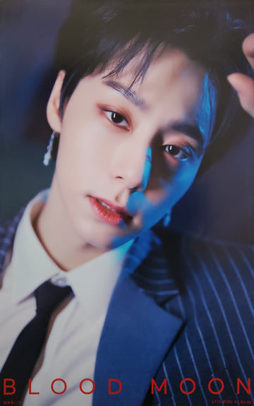 Oneus 6th Mini Album Blood Moon Official Poster - Photo Concept Hwanwoong