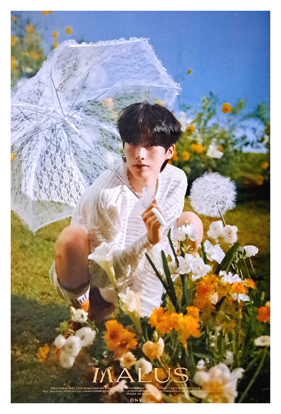 Oneus 8th Mini Album MALUS (Eden Ver.) Official Poster - Photo Concept Xion