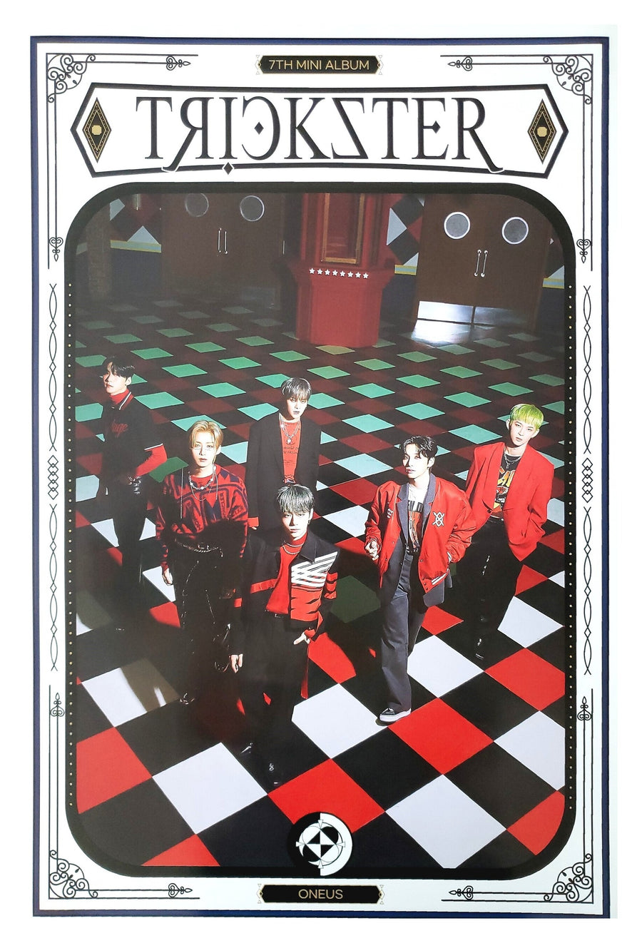 Oneus 7th Mini Album Trickster Official Poster - Photo Concept 3