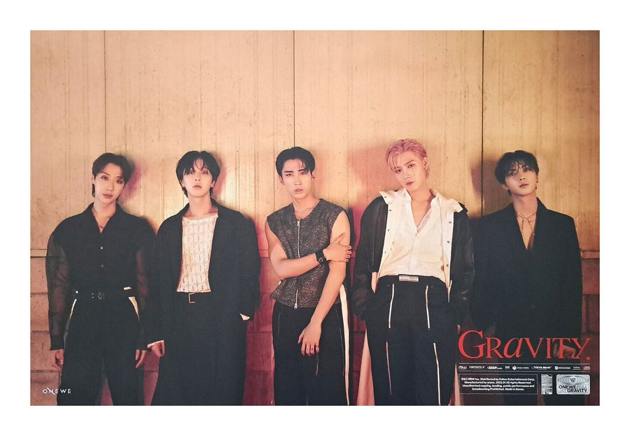 Onewe 1st English Full Album Gravity Official Poster - Photo Concept 2