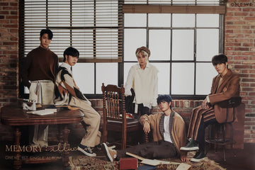 ONEWE 1st Single Album MEMORY : illusion Official Poster - Photo Concept 1