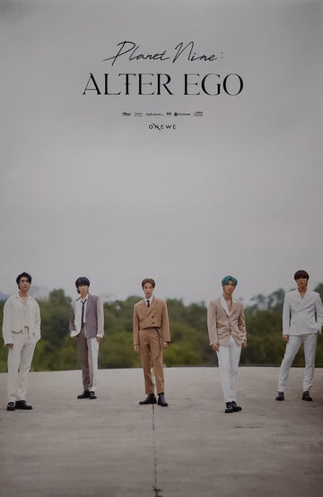 ONEWE 1ST MINI ALBUM PLANET NINE : ALTER EGO Official Poster - Photo Concept 1